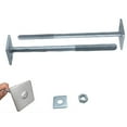 thumbnail image 3 of (2 pieces)Carbon steel building wall screws bolts rivets M12X280mm., 3 of 4