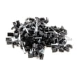 thumbnail image 2 of THE CIMPLE CO - Electrical Wire Cable Clips - Black -10 Pieces- CATV Nail Clips 1/4 in (6mm), 2 of 9