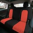 thumbnail image 2 of For 2020-2025 Tesla Model Y FH Group Waterproof Neoprene Custom Fit Made Car Seat Covers - Rear Red, 2 of 6