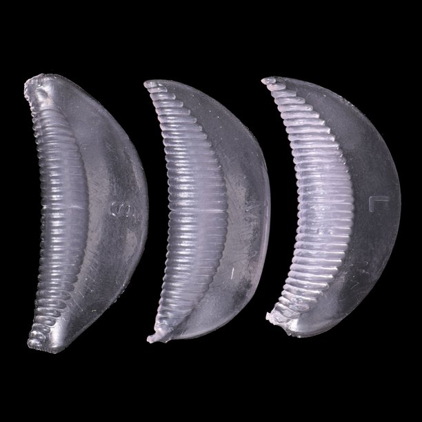 unbranded 10Pares Pads De Silicona Para Lifting De Pestañas Resistentes Para Uso Color Rosa