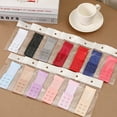 thumbnail image 2 of TELOLY 3Pcs Bra Extenders,Stretchable Material Bra Extenders 3 Hooks,Comfortable Wear Bra Inserts,Multicolor4,5.6cm, 2 of 2