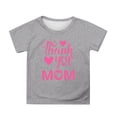 thumbnail image 1 of Bouquet Cute Printed Girls' Solid Color Casual Top, 1 of 4
