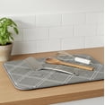 thumbnail image 4 of Serafina Home Concepts Super Absorbent Microfiber Dish Drying Mat, 15" x 20" Light Grey, 4 of 7