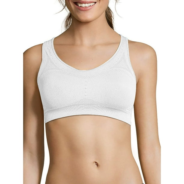 Hanes Hanes Sport Women's Seamless Racerback Sports Bra
