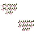 thumbnail image 4 of Bearachild 10pcs / set Centro de de flores artificiales - Apariencia realista Precio asequible Flores artificiales de bajo mantenimiento rosa Rosa claro 2Conjunto, 4 of 6