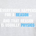 thumbnail image 3 of CafePress - Physics Is The Reason T Shirt - Light T-Shirt - CP, 3 of 4