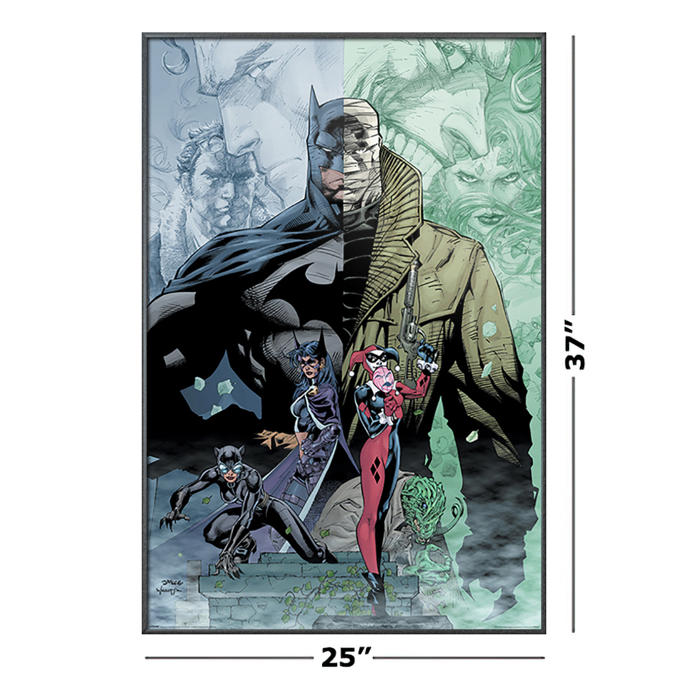 Batman Framed Comic Poster Hush Faces Batman Harley Quinn The Joker Catwoman Size 24 X 36 Orbit Blue Aluminum Frame Walmart Com Walmart Com Batman Framed Comic Poster Hush Faces Batman Harley Quinn The Joker Catwoman Size 24 X 36 Orbit Blue Aluminum Frame Walmart Com Walmart Com
