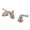 Brushed Nickel, variant on Kingston Brass KS2951 Mini-Widespread Bathroom Faucet, Polished Chrome