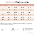 thumbnail image 6 of MANIFIQUE Women Tummy Control Leggings High Waist Compression Sports Pants Stretch Slim Fit Workout Yoga Leggings Plus Size Available, 6 of 6