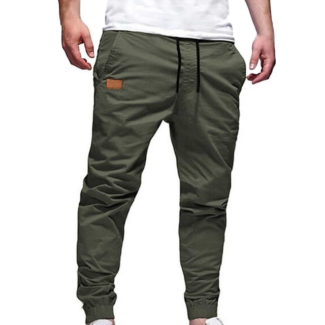 Pantalones largos deportivos casuales largos para hombre, pantalones para correr, pantalones deportivos para hombre