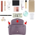 thumbnail image 2 of Women's Genuine Leather Wristlet Handbags Envelope Style Cell Phone Purse Card Holder Clutch Wallet, 2 of 6