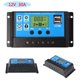 thumbnail image 1 of Regulador de panel solar 12V/24V 30A PWM Controlador de carga Pantalla LCD Puerto USB, 1 of 4