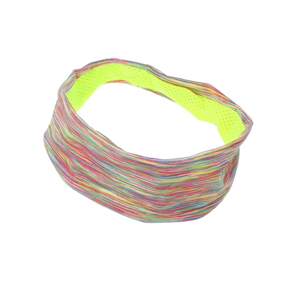 Vocoste 1 Pc Stretchy Soft Sport Headband, Sweat Wicking Yoga Sweatband, Multicolor