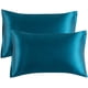 thumbnail image 1 of Funda de almohada de satén para el cabello y la piel, paquete de 2 - Fundas de almohada de tamaño estándar - Fundas de almohada de satén con cierre de sobre Adepaton LRWJ057-35, 1 of 5