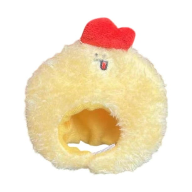 Gorro de felpa, juguete de peluche, accesorios de vestir adorables y suaves, traje de muñeca de dibujos animados para muñecas de algodón de para 10cm