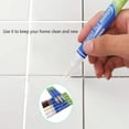 thumbnail image 3 of 12-Pack Light Gray Tile Grout Repair Pens with 12 Precision 2.5mm Replacement Tips - SGS-Certified Waterproof & Mold-Resistant Formula, 15-Minute Quick-Dry for 2-5mm Narrow Gaps, Wall/Floor Tile, 3 of 7