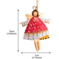 thumbnail image 3 of Decoración hogareña High North Christmas Santa Claus Ornament 2019 Tree Ornament Dancing Flying Tin Angel (12pcs / set) Zhivalor WMZL-631-1, 3 of 4