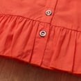 thumbnail image 5 of 9 Months Baby Girls Clothes 12 Months Infant Baby Girls Summer 2PCS Outfits Sleeveless Ruffle Top Floral Shorts Set Red, 5 of 7
