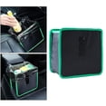 thumbnail image 4 of Almacenamiento del organizador del asiento de los compartimentos ajustables plegables del coche para la parte delantera de la consola Verde Zulema organizadores y almacenamiento de automóviles, 4 of 8