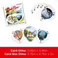 thumbnail image 2 of Baraja de cartas AQUARIUS con forma de Bob Ross con licencia oficial, 2 of 7