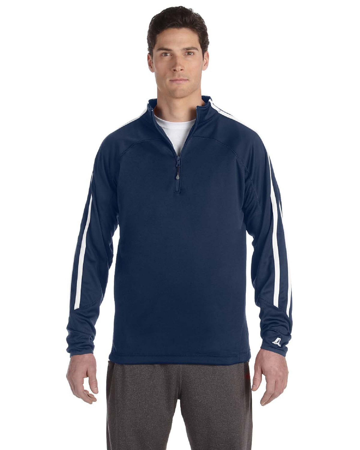 Russell Athletic Russell Athletic Tech Fleece QuarterZip Cadet