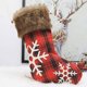 thumbnail image 5 of Yuarrent Rejilla Calcetín de Navidad Papá Noel Muñeco de nieve Pinup Imagen Árbol de Navidad Bolsa de regalo Inicio Calcetines de Navidad Colgante Kits de decoración para fiestas Copo de nieve Yuarrent HA069957-04, 5 of 6