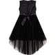 thumbnail image 3 of Sunny Fashion Vestido de Niña con Lentejuelas de Malla para Fiesta Boda Princess Tul Talla 7-14, 3 of 3