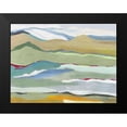 thumbnail image 2 of PI Studio 14x12 Black Modern Framed Museum Art Print Titled - Goodbye Summer On The HillsÂ&nbsp;, 2 of 5