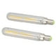 thumbnail image 4 of 2 bombillas de tubo LED 4W E14 2300K bombillas de lámpara de luz tubular T20x120 220-240V para iluminación, 4 of 10