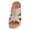 Beige, variant on Women's Plus Size Summer Casual Solid Color Flip-flops Beach Wedge Fish Mouth Sandals Sandals for Women Beige 42