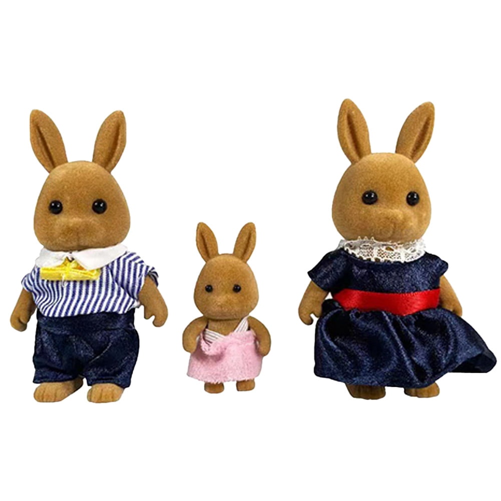 Figurina Raton Figuras Peluche en Miniatura Ratón 3 Uds. Creativas Con Ropa para Casa ...
