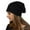 Black 2, variant on Women's Summer Travel Essentials Accessories Berets for Women Spring and Autumn New Striped Stacking Hat Knitted Hat Thin Streetwear Cold Proof Cap Curled Edge Hat