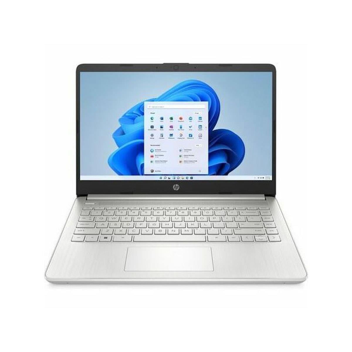 HP 14-dq3120nr 14" HD Laptop, Intel Celeron N4500 1.1GHz, 4GB RAM, 64GB eMMC, Windows 11 Home S Mode, Snowflake White