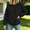Black women long sleeve pullover sweater a1, variant on Yrmaups Cozy Long Sleeve Pullover Sweater for Women, Soft Casual Fall Winter Top, Loose Fit Solid Comfy Knitwear for Daily Wear, Navy S