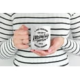 thumbnail image 2 of Not a Morning Person White Ceramic Coffee & Tea Mug for a Caffeine Lover (15oz), 2 of 6