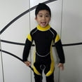 thumbnail image 5 of Long Sleeves Kids Wetsuit Diving Suit Swimming Snorkeling Surfing Warm Swimwear, 5 of 8