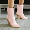 thumbnail image 2 of asdoklhq Boots Under $15,Large Size Women's Autumn and Winter Boots Snake Print Super High Heel Sleeve Ankle Boots, 2 of 9