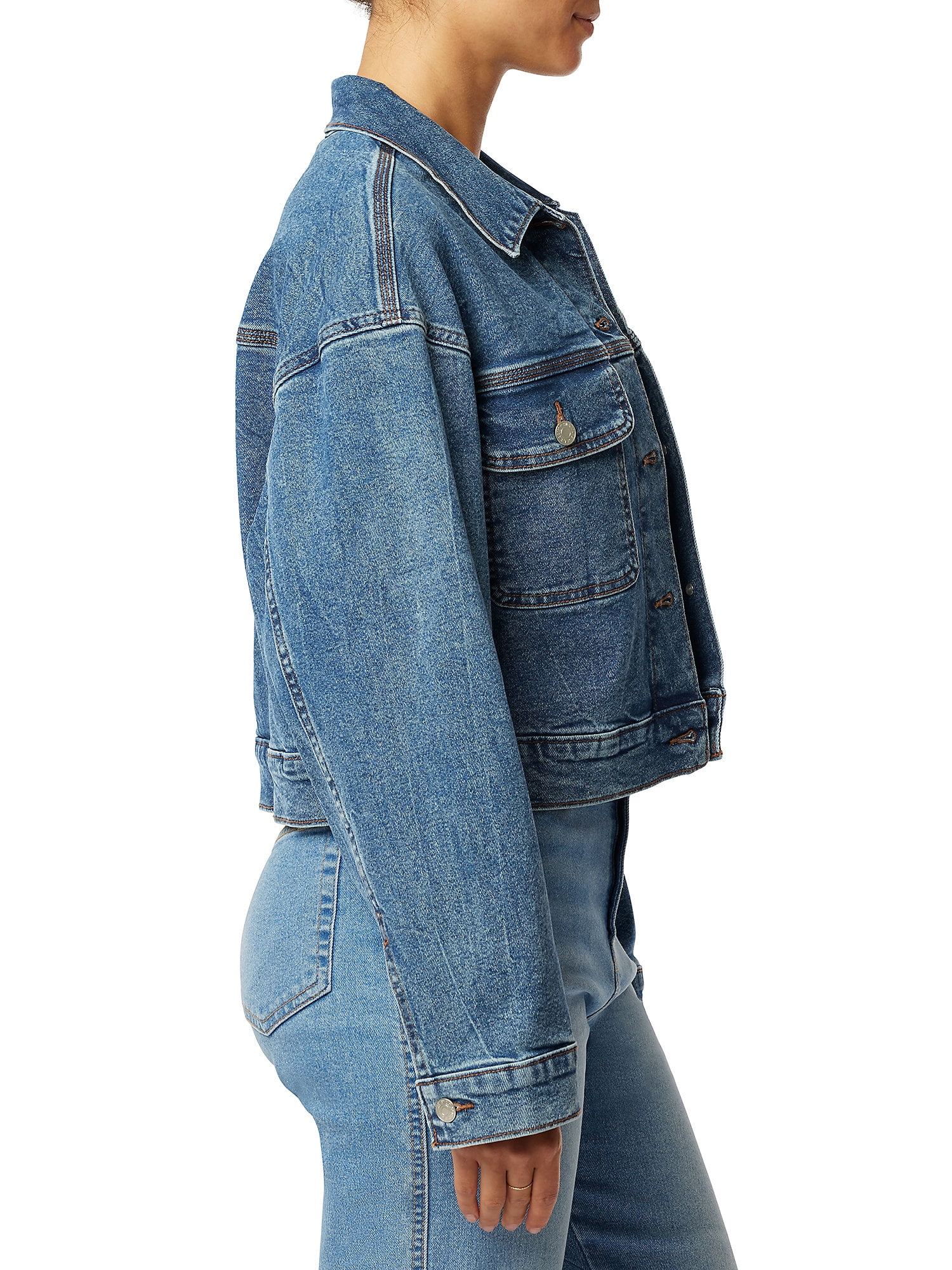 Levi Strauss Signature Women's Relaxed Trucker Jacket, Sizes XS-XL