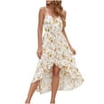 thumbnail image 2 of Baikeli Robes en Liquidation Liquidation pour Femmes Mode Féminine Décontractée Imprimé Bretelles Ajusté Robe à Col en V 2024 Robes pour Femmes, 2 of 5