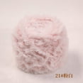 thumbnail image 1 of Zhuge Hilo de chenilla grueso y voluminoso para tejer a mano, hilo de chenilla grueso y esponjoso, hilo de felpa suave, 200 g, blanco rosado, 1 of 4