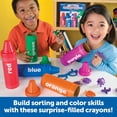 thumbnail image 2 of Lápices de colores para clasificar arcoíris de Toy Learning Resources, 56 piezas, más de 3, 2 of 6