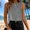 Black, variant on Plaid Shirts For Women Solid Color Work Blouses Sleeveless Tops For Women Spring Tank Top Beach Outfits For Women Cute Simple Tops Short Sleeve Top For Women Causal Top Dressy Tanks
