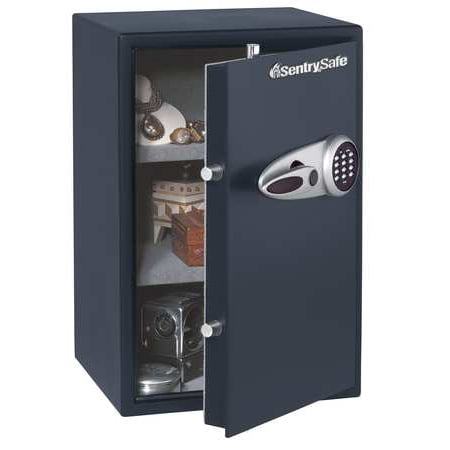 Sentry Safe 2 3 Cu Ft Capacity Floor Safe Black T6 331