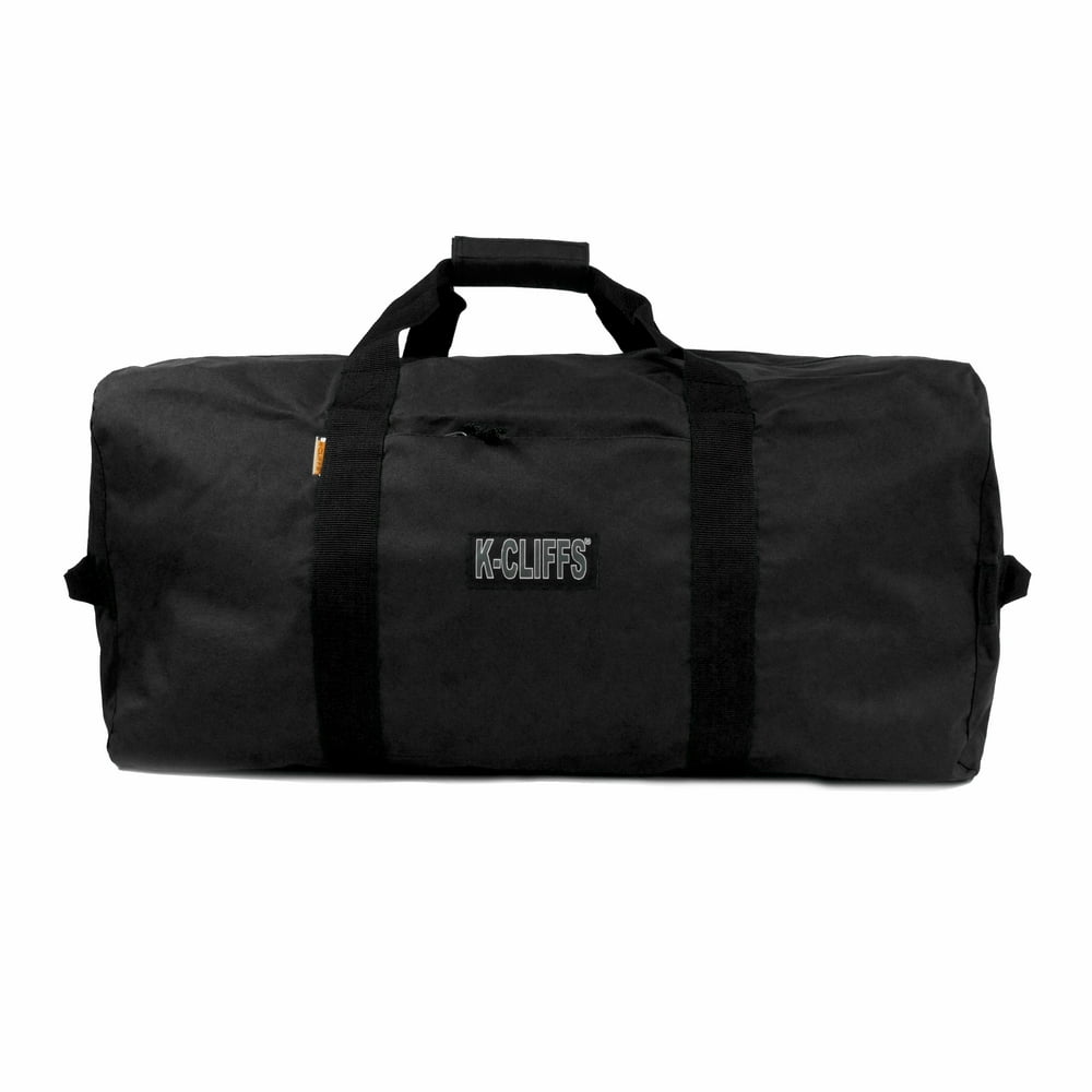 KCliffs Heavy Duty Large Square Cargo Duffel Jumbo Gear Bag Big