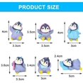 thumbnail image 2 of Figuras de adornos de Pastel de pingüino YONGSHENG 6 piezas, 2 of 5