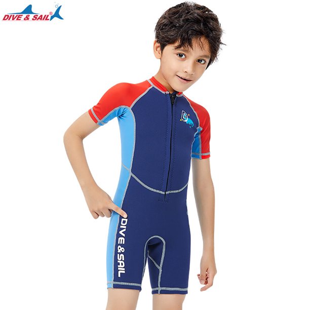 Kids Swimsuits Girls Wetsuit Thermal Water Resistant Swimming