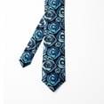 thumbnail image 2 of Necktie, Modern Rose Petals Bloom, 3.7", Multicolor, by Ambesonne, 2 of 4