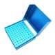 thumbnail image 3 of Caja portátil con soporte para fresas de 86 agujeros, con tapa abierta, caja de apertura Azul, 3 of 8