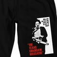 thumbnail image 2 of Texas Chainsaw Massacre Black Lounge Shorts - XL, 2 of 7
