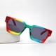thumbnail image 2 of Gafas de sol unisex europeas y americanas, tendencia, protección UV, gafas de sol de diseñador, moda arcoíris, gafas de sol versátiles para hombres y mujeres, 2 of 5